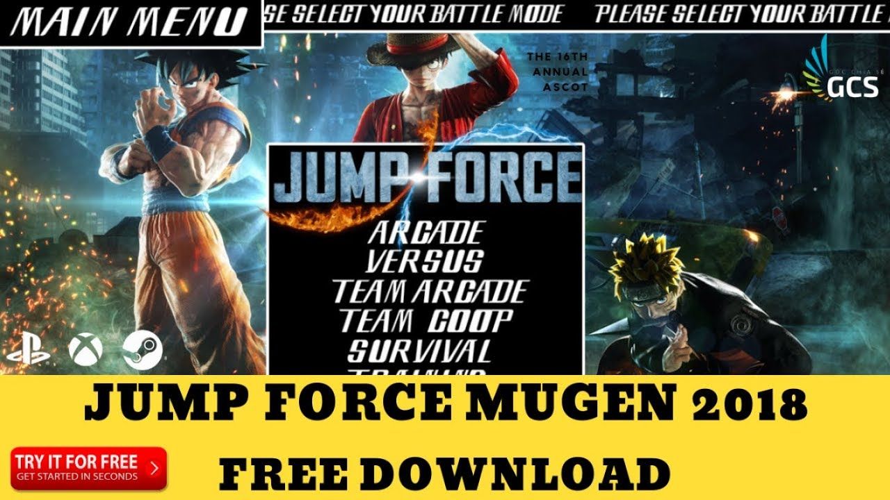 download mugen pc games